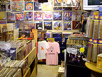 We buy and sell pre-loved CDs, vinyl, DVDs, posters, books, etc.