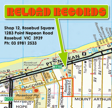 Reload Records - your music shop in Rosebud, Mornington Peninsula